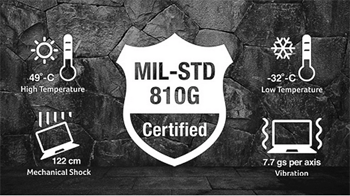 Certification MIL-STD 810G